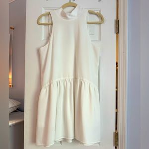 EUC Elizabeth and James Trisha Dress in white, Small
